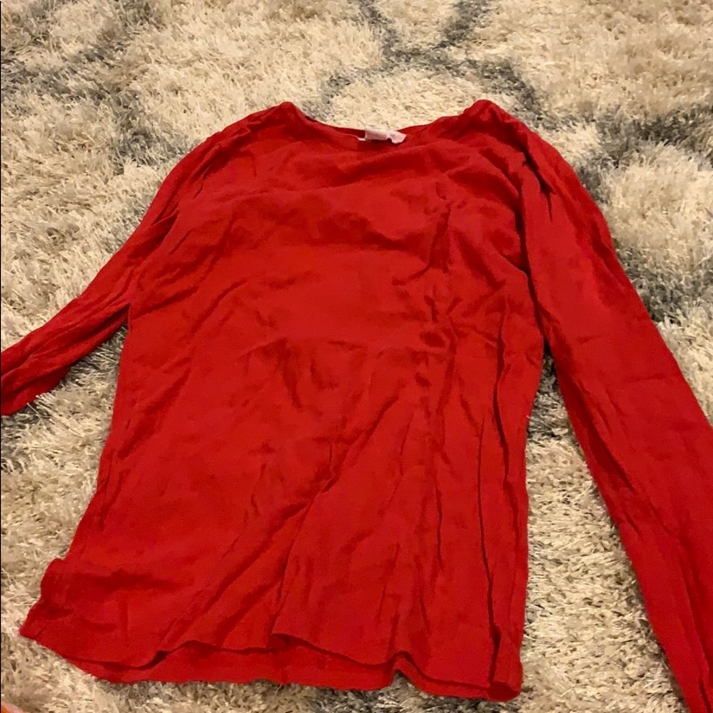 Red long sleeve